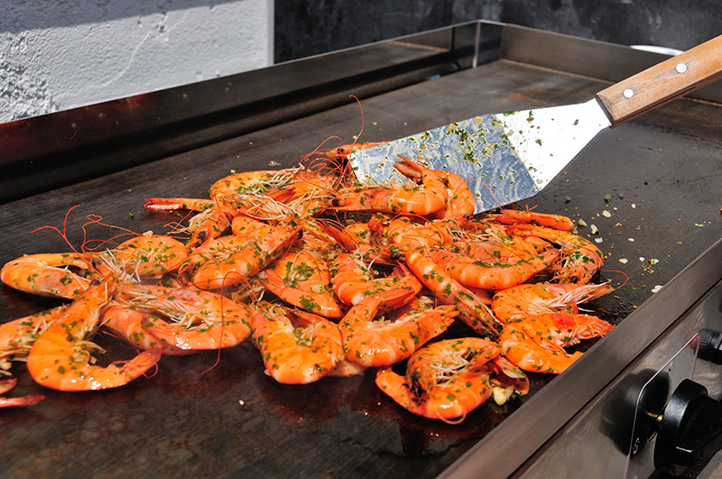 Plancha o barbecue: differenza nel tipo di cottura