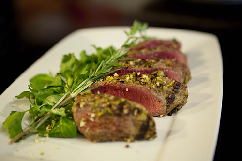 Tagliata di manzo in crosta aromatica