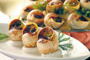 Lumache alla griglia