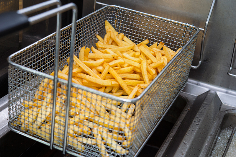 Friggitrice elettrica professionale da incasso