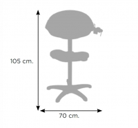 Barbecue elettrico Electric Fun misure