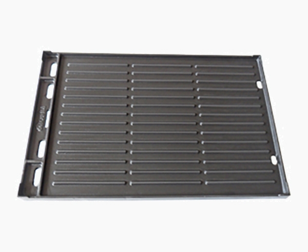 Piastra double-face in ghisa smaltata