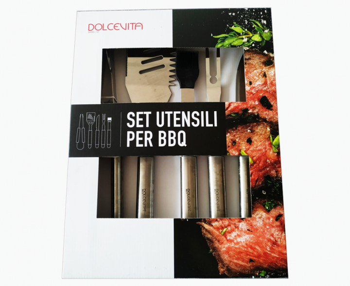 Set utensili 5pz. SS 430