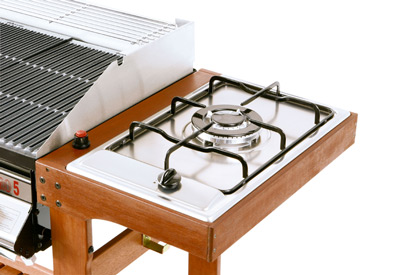 Optional Euro Piano cottura tripla corona