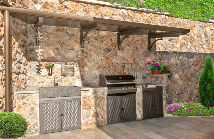 Bbq da incasso / Bbq a gas da incasso