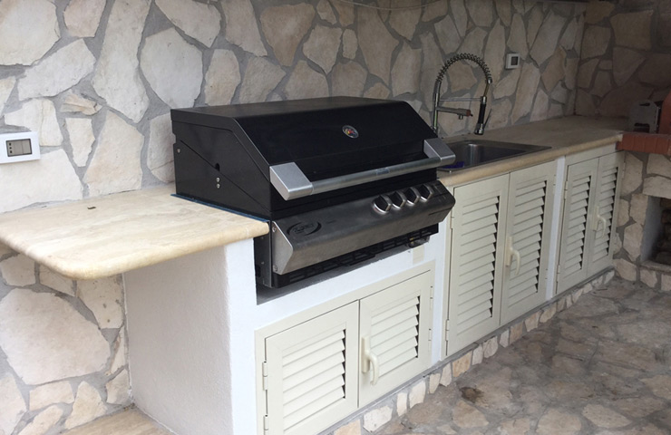 Bbq da incasso / Bbq a gas da incasso