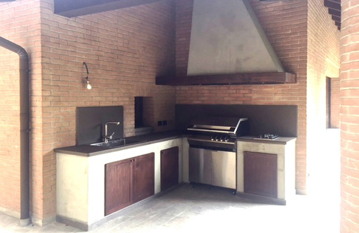 Bbq da incasso / Bbq a gas da incasso