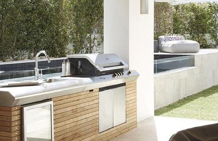 Bbq da incasso / Bbq a gas da incasso