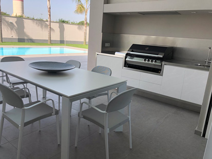 Bbq da incasso / Bbq a gas da incasso