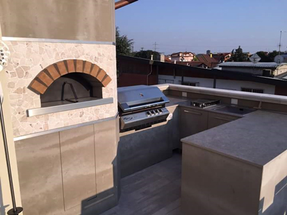 Bbq da incasso / Bbq a gas da incasso