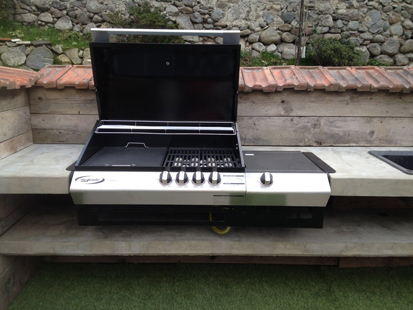 Bbq da incasso / Bbq a gas da incasso