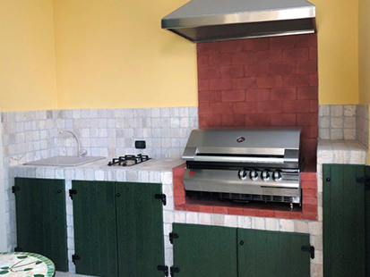 Bbq da incasso / Bbq a gas da incasso