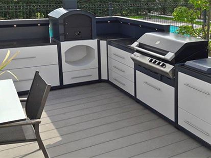 Bbq da incasso / Bbq a gas da incasso