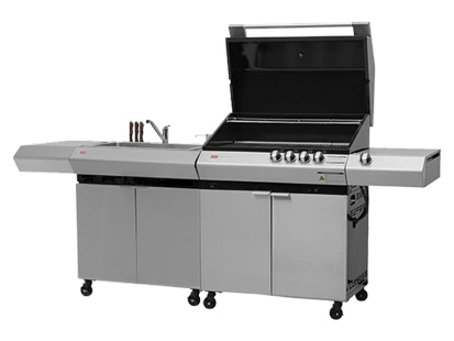 Turbo 4 Elite con carrello e lavello