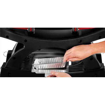 Twingrill bbq a gas: Vaschetta raccogli grasso